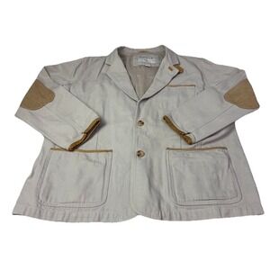 Vintage‎ Orvis Zambezi Jacket Field Twill Leather Elbow Patches Fishing 46 2b1